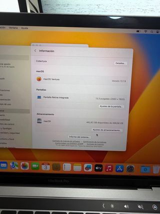 MacBook Pro 13 512GB SSD