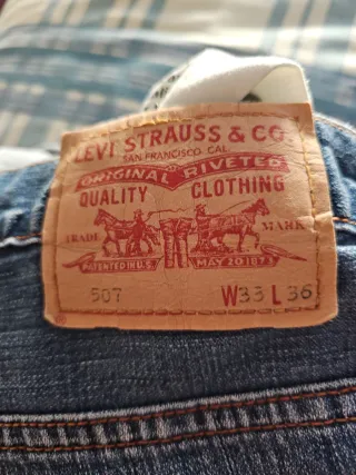 Vaqueros Levi's Hombre Azules