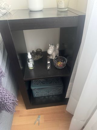 Estantería modular Ikea negra