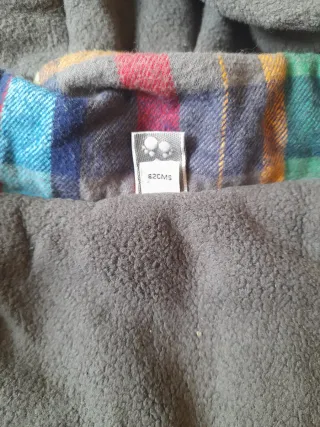 Parka bebé cuadros Tuc Tuc