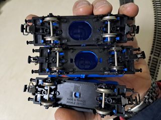 3 Carri Cisterna Fina Blu