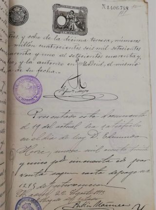 Madrid 1877, Marqueses de Riscal.