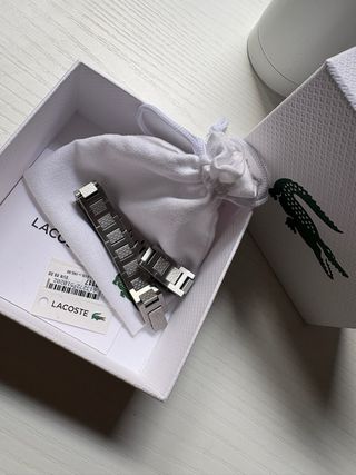 Pulsera Lacoste Plata