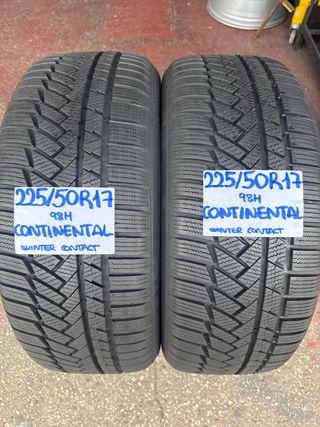 2 neumáticos 225/50R17 CONTINENTAL