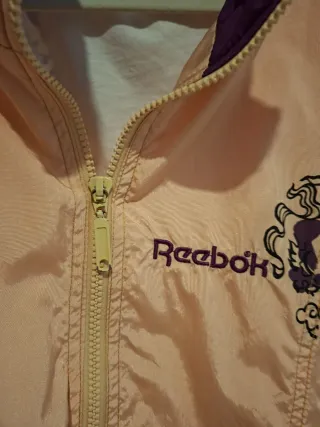 Chaqueta Vintage Reebok Rosa y Morado