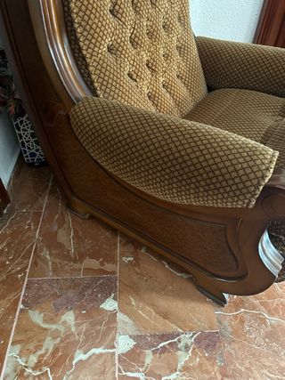 Tresillo: Sofá y 2 sillones individuales