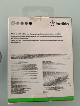 Caricatore Auto Belkin 12W 2.4A USB