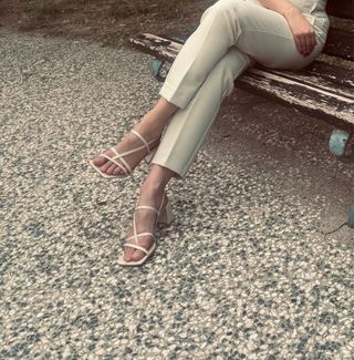 Sandalias NA-KD Beige