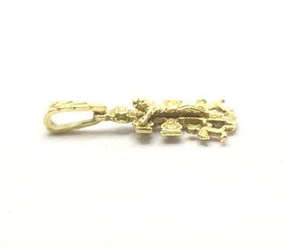 Colgante Cruz Caravaca de oro de 18k, 1.7 g.