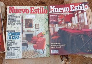 LOTE SEIS ANTIGUAS REVISTAS NUEVO ESTILO