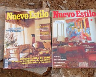 LOTE SEIS ANTIGUAS REVISTAS NUEVO ESTILO