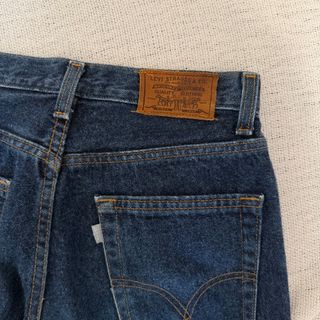 Jeans Baggy Levis Vintage Made in UK Donna 42 IT M