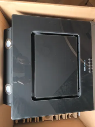 Campana Extractora Taurus Cristal Negro 60cm