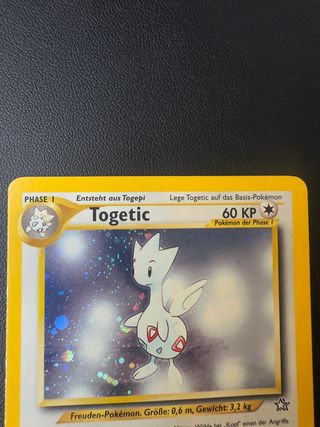 Pokémon Togetic Neo Genesis 16/111 Holo Alemán
