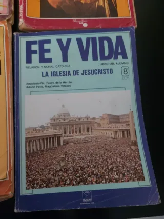 Lote Fe y Vida ,5°,6°,7° y 8°