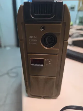 grabadora Philips de color verde