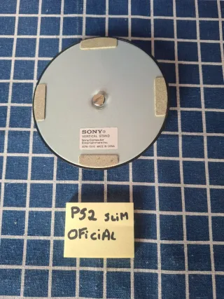 PS2 SLIM ORIGINAL PEANA SOPORTE VERTICAL