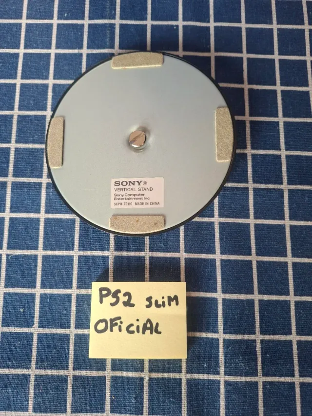 PS2 SLIM ORIGINAL PEANA SOPORTE VERTICAL