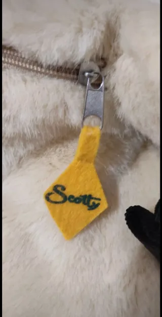 Zainetto peluche cane Scotty