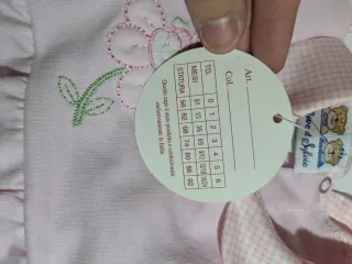 Tutina bimba cotone 2 anni