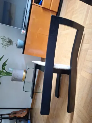 Silla tapizada vintage