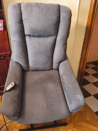 Sillón reclinable eléctrico elevable