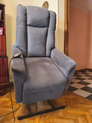 Sillón reclinable eléctrico elevable
