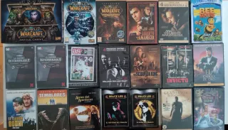 Lote Películas DVD Acción, Drama, Animación