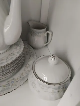 Juego de té porcelana #Bridgerton