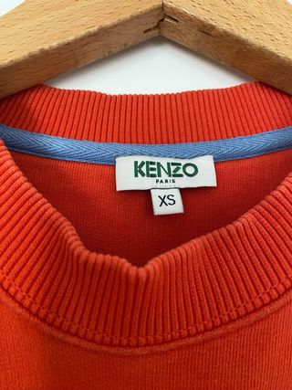 Sudadera Kenzo Tiger Paris Naranja