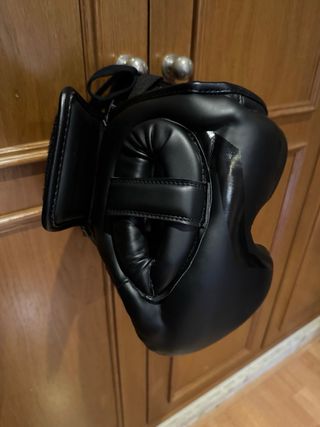 Casco Boxeo Venum Barra Negro