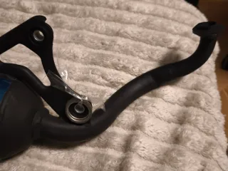 Tubo de escape Honda Dio 50cc azul