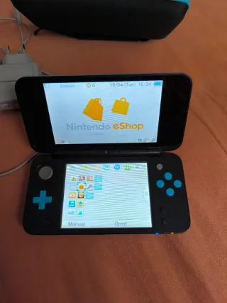 Nintendo New 3DS XL Negra/Azul