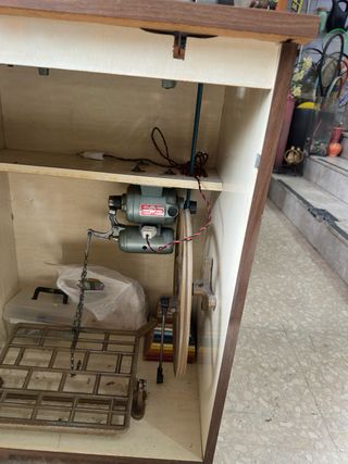 Máquina de coser antigua