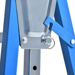 Set de 2 caballetes metálicos plegables ajustable