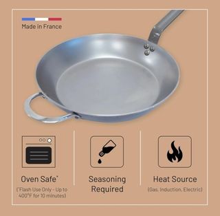 Sartén de hierro de Buyer Mineral B Element 36 cm