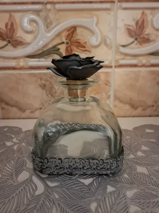 Juego de 3 botellas decorativas