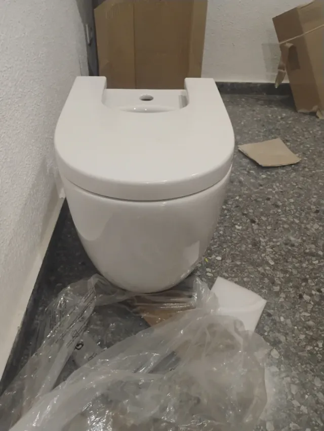 Bidé porcelana blanco