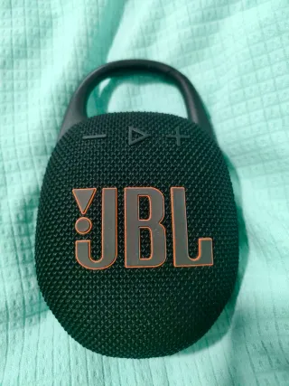 Altavoz JBL Clip 5 Original Negro/Naranja