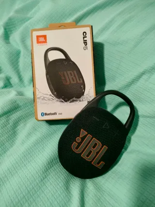 Altavoz JBL Clip 5 Original Negro/Naranja