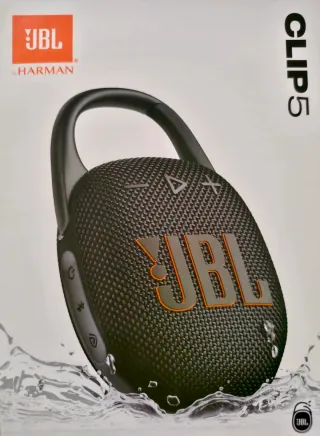 Altavoz JBL Clip 5 Original Negro/Naranja