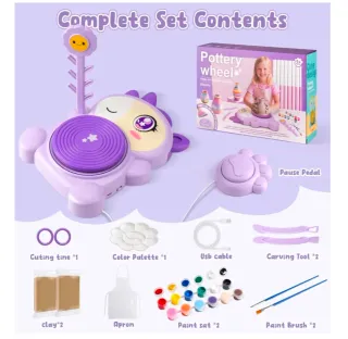 Torno Alfarería Infantil Arcilla