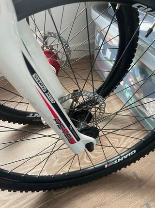 Bicicleta de Montaña Giant Blanca