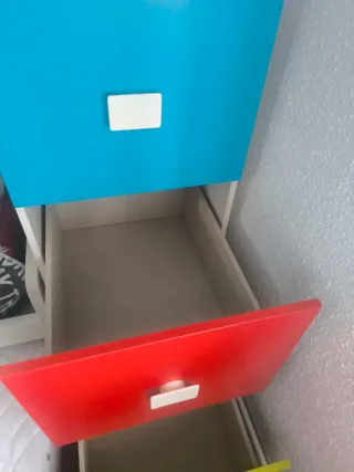 Cama Nido Doble + Cajonera Triple (190 \times 90 c