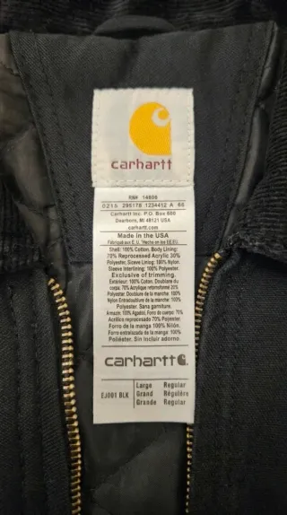 Giacca Carhartt Detroit EJ001 Made in USA