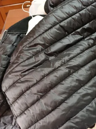 Giubbotto donna nero trapuntato