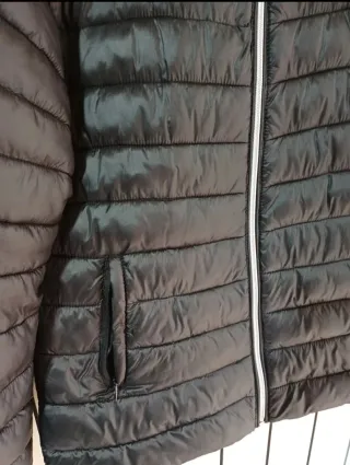 Giubbotto donna nero trapuntato