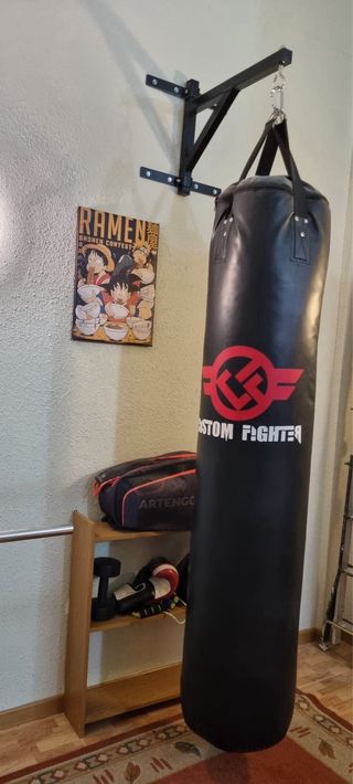 Saco Boxeo Custom Fighter + Soporte