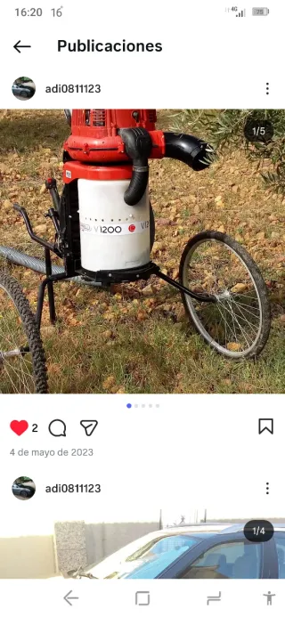 Cifarelli V1200 Aspiradora Aceituna