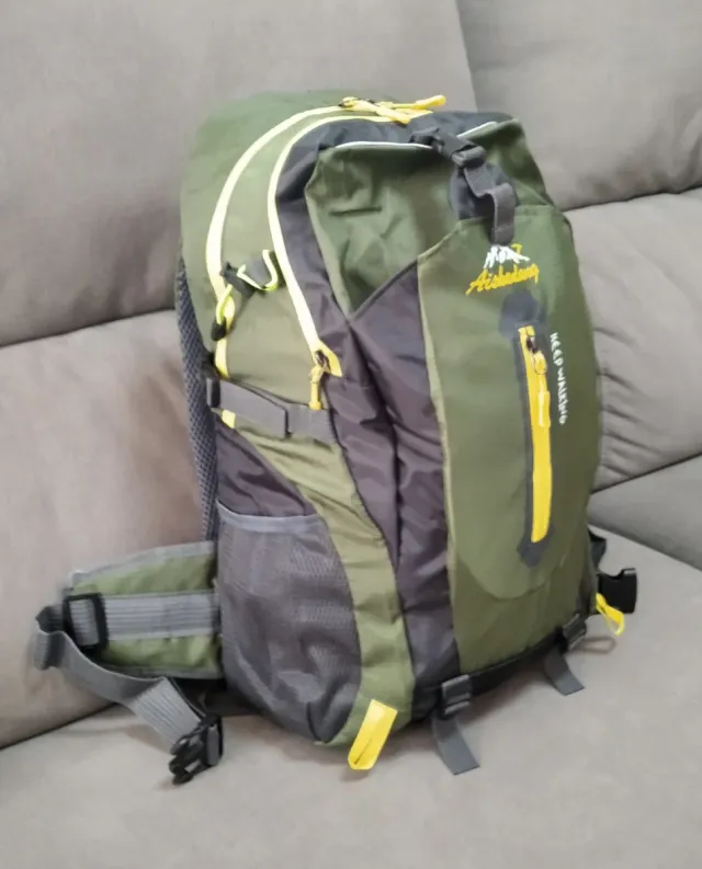 Mochila 35L Senderismo Escalada Ciclismo